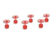 6pk .8'' Dentless Red Dot Glue Tab