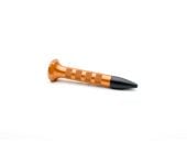 3" Orange Aluminum Knock Down w/ Tip