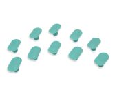 Large crease TAB - Teal crease tabs for dent removal - set of 10 pieces uniformly displayed on a white background
