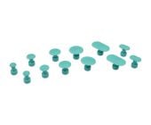 12pk Variety pack  - teal glue tabs on a white background