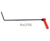 Indexable Handle - Long Flag 6'' 24'' x 5/16'' + 6'' flag