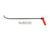 Indexable Handle - Double Bend 3/8'' x 30'' Rod
