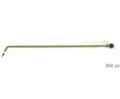 30'' single bend interchangeable tip rod