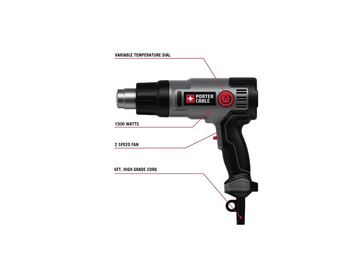 Porter Cable Heat Gun 1500w PC1500hg