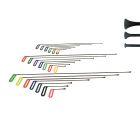 Set of 20 Whale Tail tools for fixing dents, on a white background