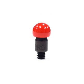 3/8'' R6R - R6 tip with red hard PVC coating.