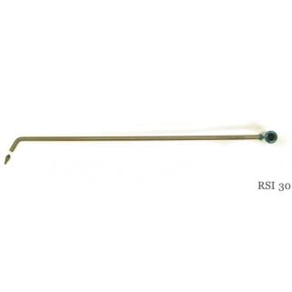 30'' single bend interchangeable tip rod