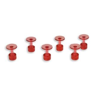 6pk .7'' Dentless Red Dot Glue Tab