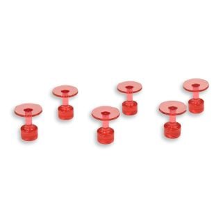 6pk .8'' Dentless Red Dot Glue Tab