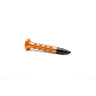 3" Orange Aluminum Knock Down w/ Tip