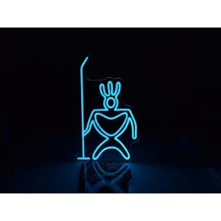 Hilo LED - Neon display - Blue