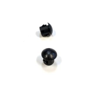3/16" Black Locking Plugs (ct. 1000)