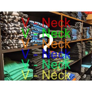 V-NECK $5 Mystery Dentcraft Shirt in your size!