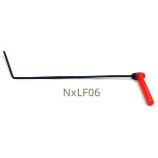 Indexable Handle - Long Flag 6'' 24'' x 5/16'' + 6'' flag