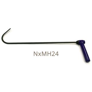 Indexable Handle - Marquise Tip Hook - Medium Hook 24'' x 5/16''