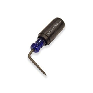 Sharp Hand tool 2’’, rotated at an angle, from an angled height