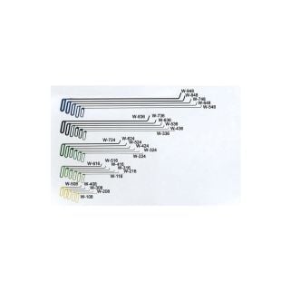28pc Wire Set 48" and under- Wire set A
