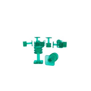 13mm Tuggin' Teal Dent Popper 10pk - Willey Quick