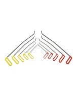 brace set 10pc , 5 pieces left and right with bend.
