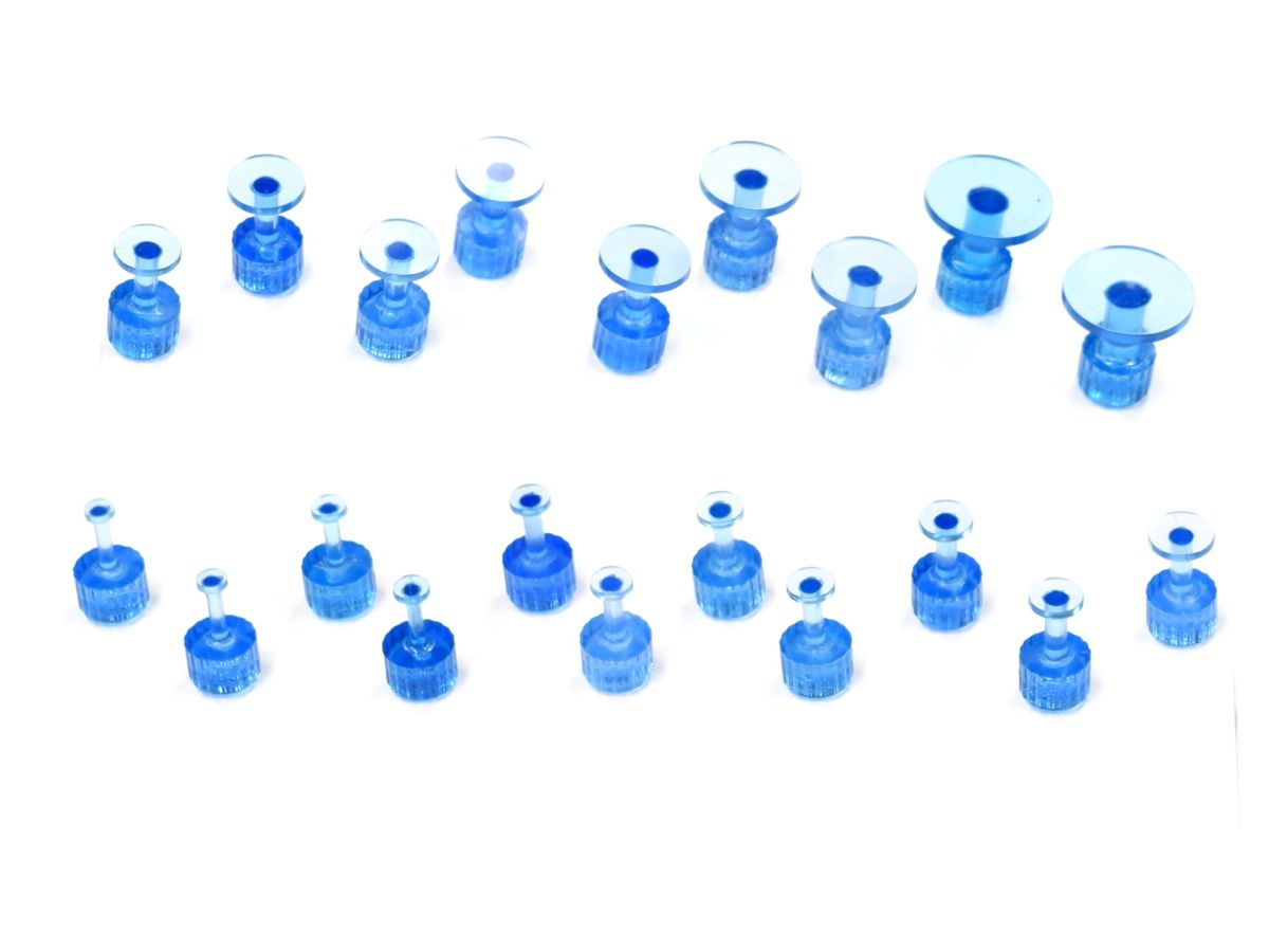 Dead Center 7mm Ice Smooth Finishing Glue Tabs For PDR - 10 Pack